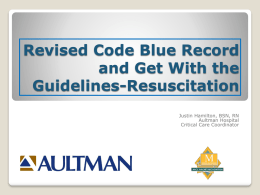 Revised Code Blue Record and Get With the Guidelines