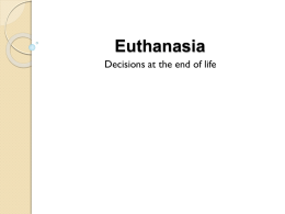 Euthanasia - Routledge