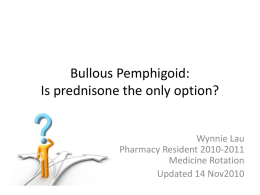 Bullous Pemphigoid Updated