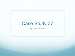 Case Study 37
