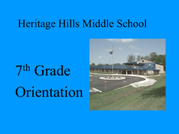 Heritage Hills Middle School