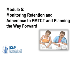 Module 5: Introduction and PMTCT Update