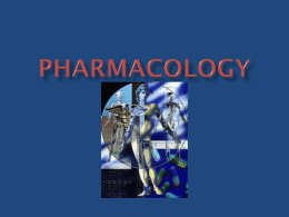 Advanced Pharmacology Sills 9