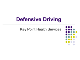 Defensive Driving - Key Point Health Services
