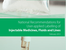Labelling Recommendations - Australian Commission on Safety and