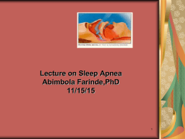 Complete Powerpoint Intro Lecture_on_Sleep_Apnea – 28 Pages