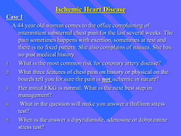 Ischemic Heart Disease - Saint Francis Hospital and Medical Center