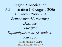 Region X Medication Administration