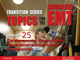 AEMT Transition - Unit 25 - Hypertensive and Vascular Emergencies