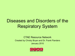 HS_7-4_Disorders of the Respiratory System