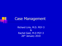 Case Management - LifeBridge Health