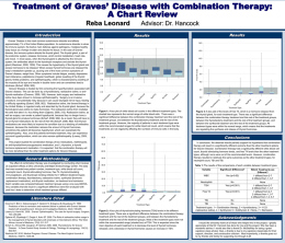 Treatment of Graves` Disease with Combination Therapy: A Chart