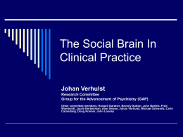 The social brain in clinical practice.