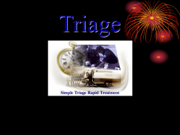 Triage - Hatzalah of Miami-Dade