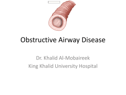 08 Obstructive Airway Disease