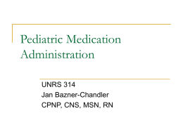 5 mg - Pediatric Nursing