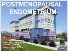 Endometrium in Postmenopausal