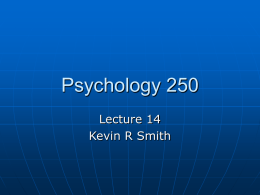 Psychology 250