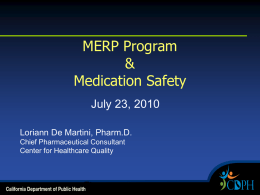 MERP Program Administrative Penalties