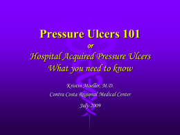 Pressure Ulcers 101 b