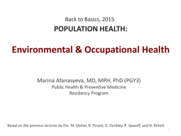 B2B_Occupational__Environmental_health M Afanasyeva 2015