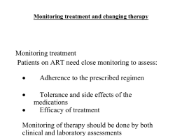 MONITORING TREATMENT