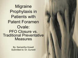 New treatments for migraine
