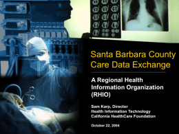 Community Clinical Data Exchange – By the Numbers