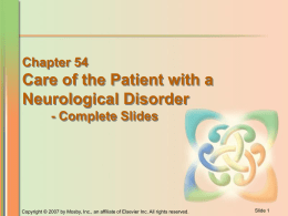 Common Disorders of the Neurological System