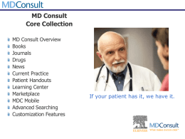 MD Consult Core Collection
