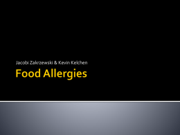 Food Allergies Presentation