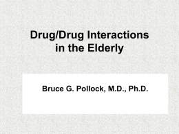 610 Drug Interaction.. - University Psychiatry