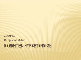 Nonmodulating essential hypertension