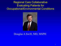 Evaluating Patients for Occupational and Environmental Health