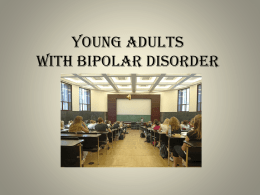 Young Adults with Bipolar Disorder