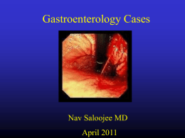 back to basics Gastroenterology Dr Saloojee 2011