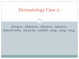 Dermatology Case 2: