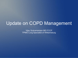 Update on COPD Management