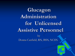 Glucagon Injections
