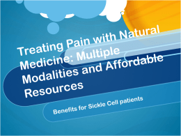 Treating Pain with Natural Medicine