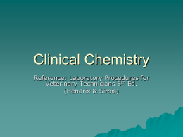 Clinical Chemistryx