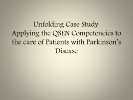 Parkinson`s-Disease-and-QSEN-Competencies