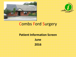 you - Combs Ford Surgery