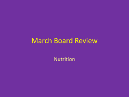 March Board Review - LSU School of Medicine