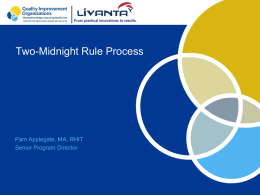 Two-Midnight Presentation - Livanta BFCC-QIO