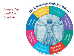 Alternative medical systems