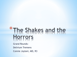 The Shakes and the Horrors