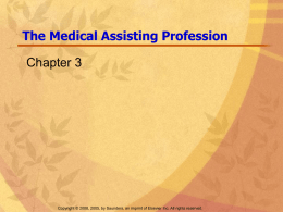 Introduction to Medical Assistant