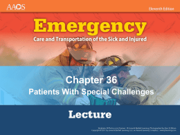 CH36 Patients With Special Challengesx
