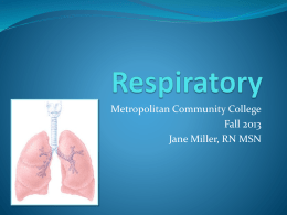 Respiratory - Faculty Sites - Metropolitan Community College